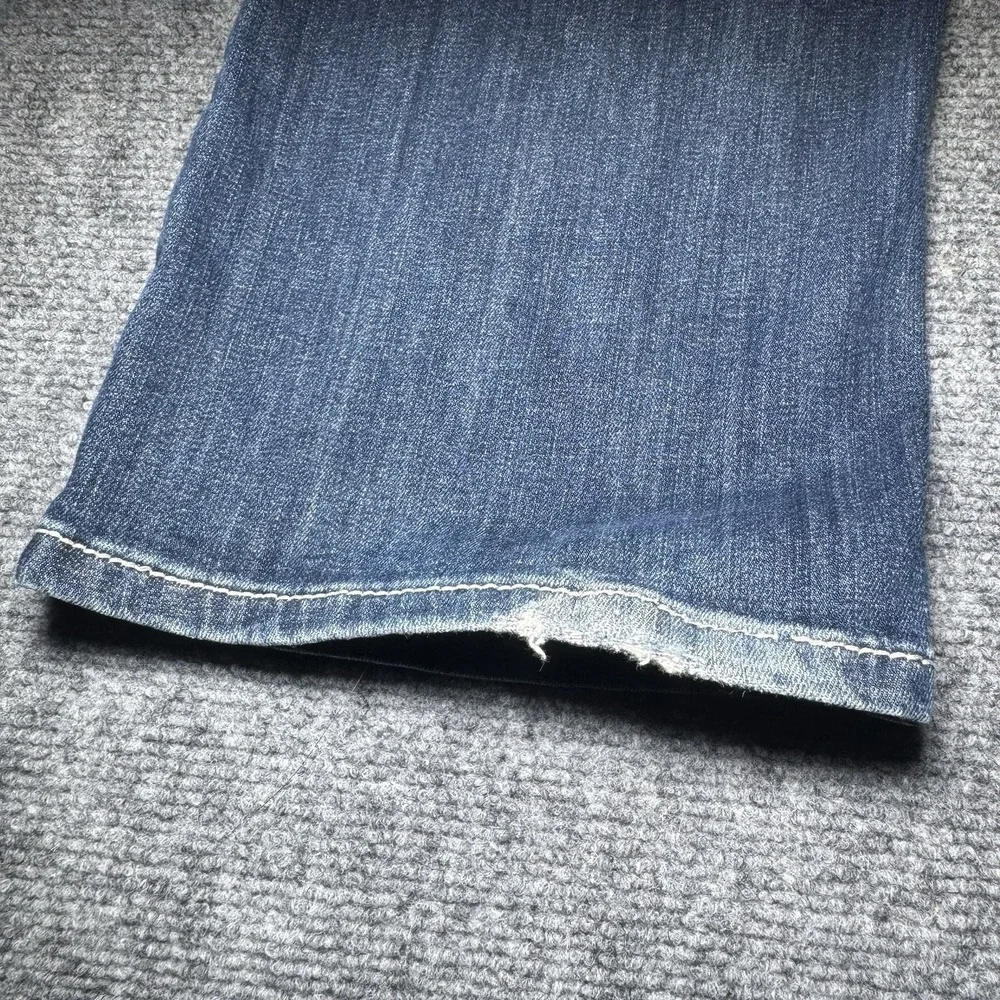 Ariat Real Denim Women 16WL Mid Rise Boot Leg Medium Wash Denim Jeans Fit 36x34 - Picture 9 of 16